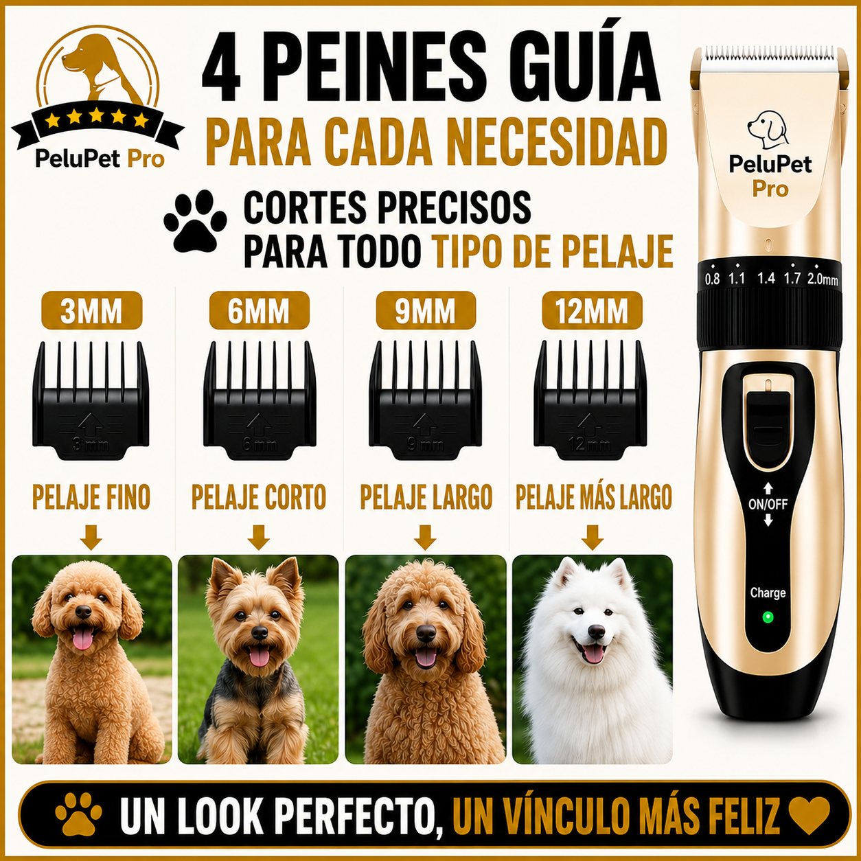 PeluPet Pro – Corta el Pelo de Tu Mascota Fácilmente