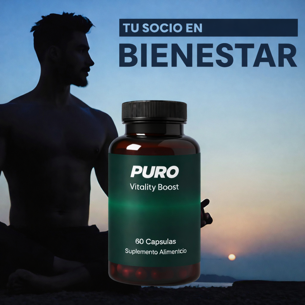 PURO VITALITY BOOST -  Dejá atrás la hinchazón y volvé a sentirte vos mismo