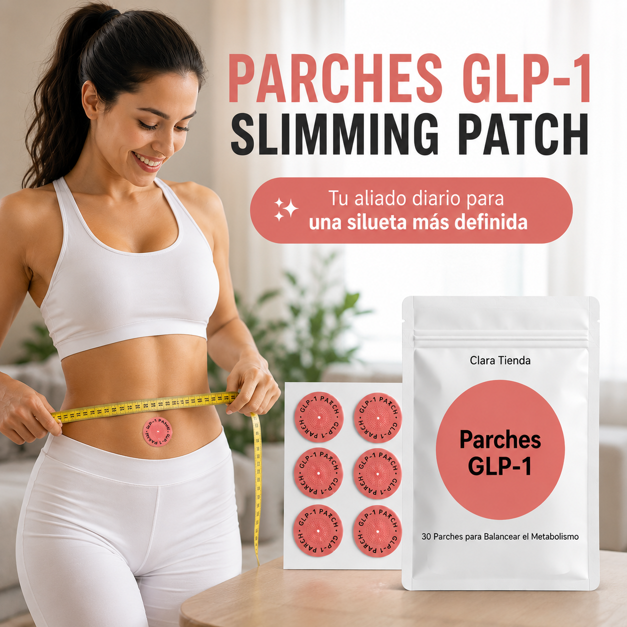 Parches GLP-1 Slimming Patch – Ayuda a Reducir la Grasa Localizada y Definir tu Silueta
