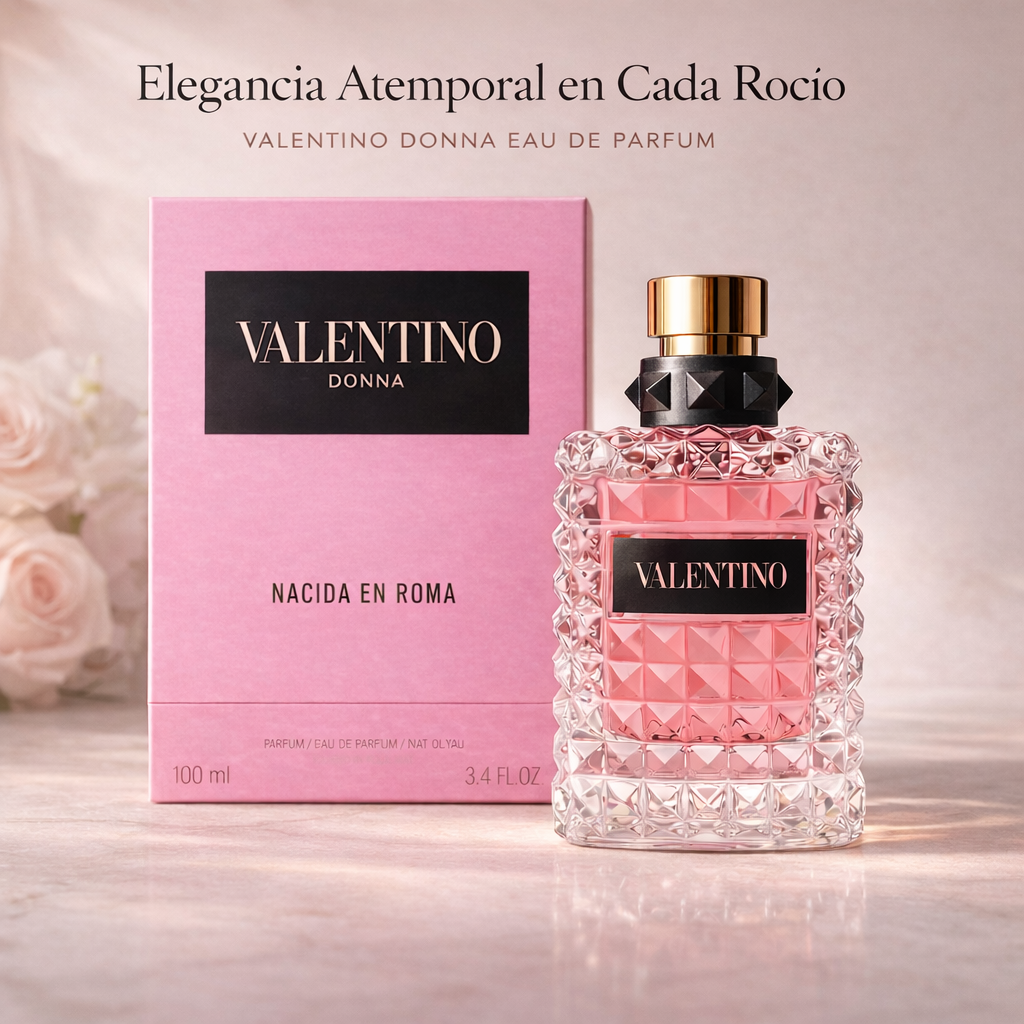 VALENTINO DONNA – Elegancia atemporal en cada spray