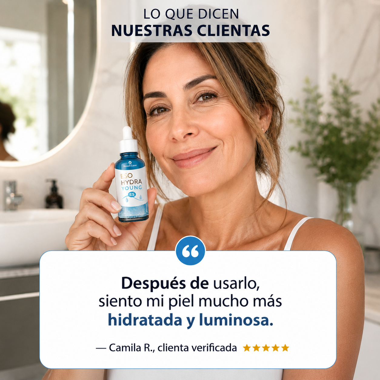 ESO HYDRA YOUNG ES - Recuperá una piel más hidratada, firme y luminosa cada día.