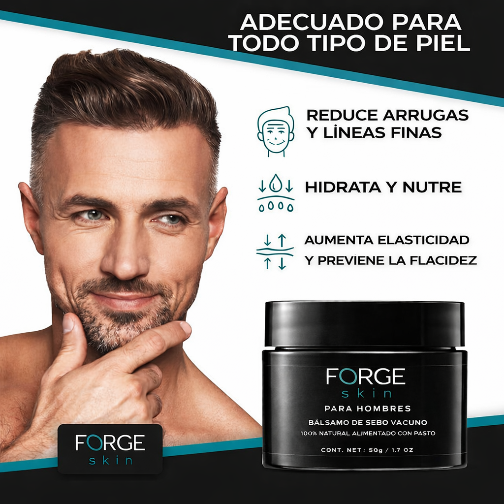 Forge Skin Crema – Repara, Renueva y Recupera Tu Piel Desde la Primera Aplicación