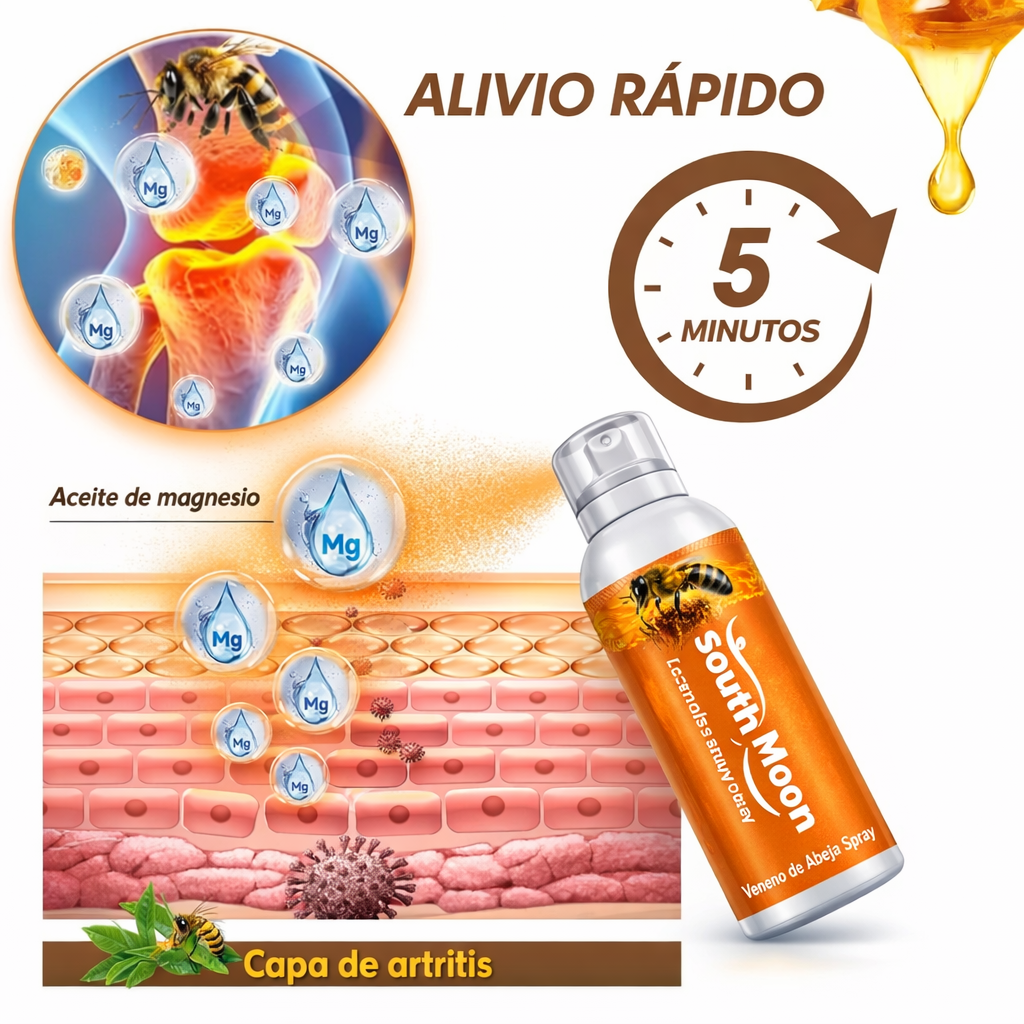 Bee Ease Spray - Spray de Cuidado Natural para el Dolor de Articulaciones y Huesos