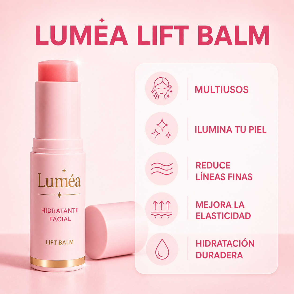 Luméa Lift Balm – Bálsamo Facial Hidratante para una Piel Más Suave