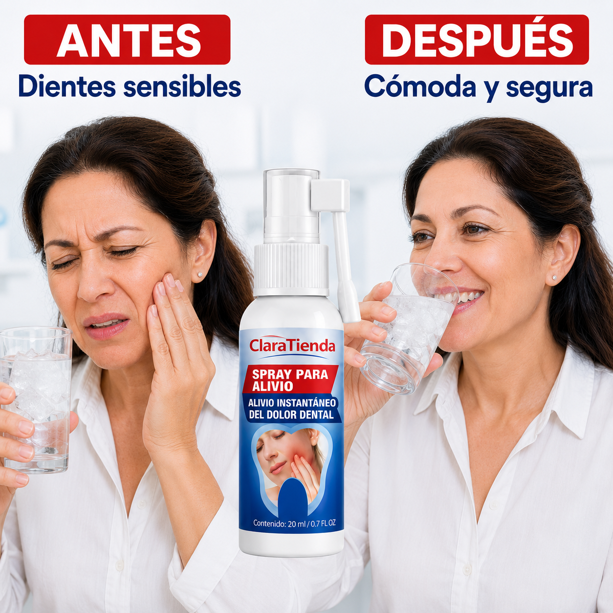 Toothache Relief Spray™ - No Dejes Que La Molestia En Tus Dientes O Encías Te Arruine El Día