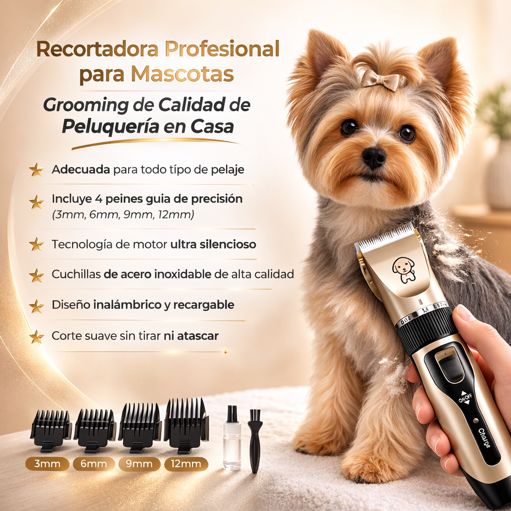 Recortadora SilenceCut Pro: segura, tranquila y profesional sin esfuerzo