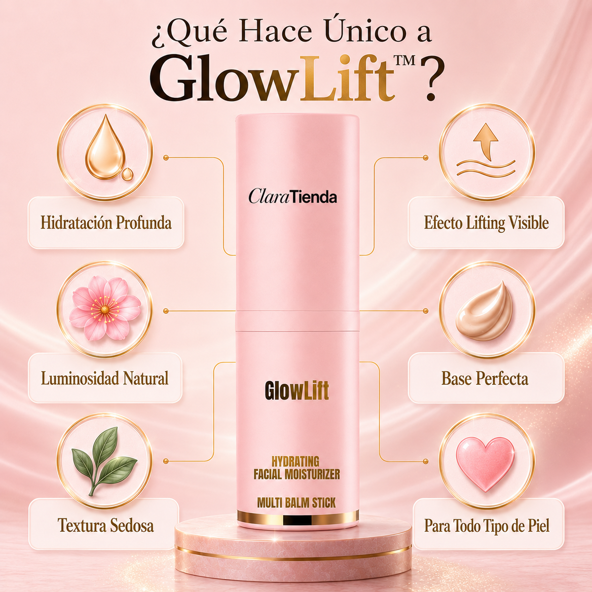 Glowlift Lifting Glow Balm - Lifting instantáneo. Luminosidad duradera.