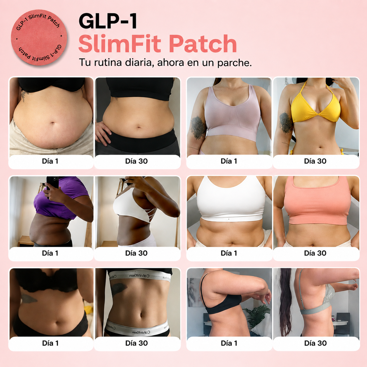 Parche GLP-1 SlimFit - Tu Rutina de Bienestar, Ahora en un Parche