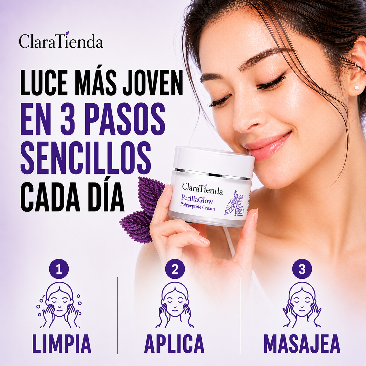 PerillaGlow - Crema Reafirmante para una Piel Más Firme y Radiante