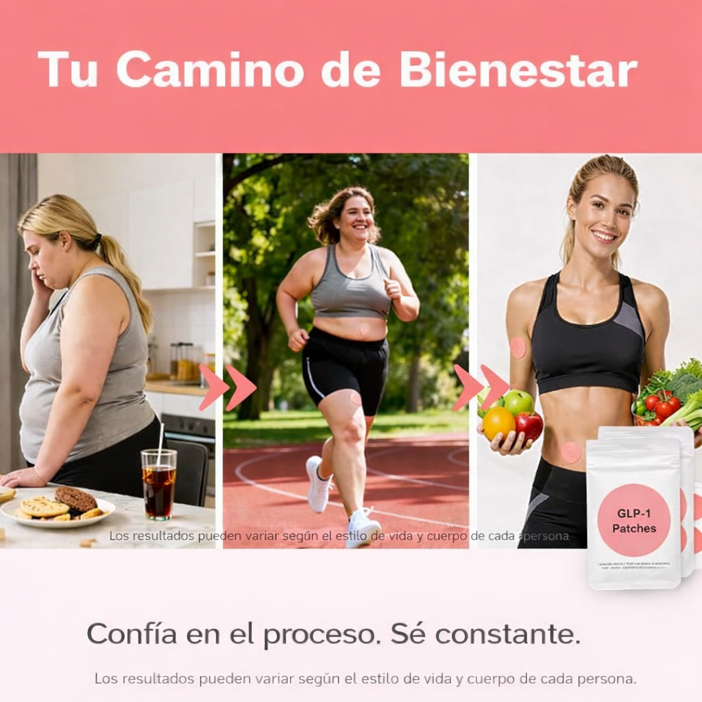 GLP-1 Slimming Patches - Resultados Visibles, Sin Complicaciones