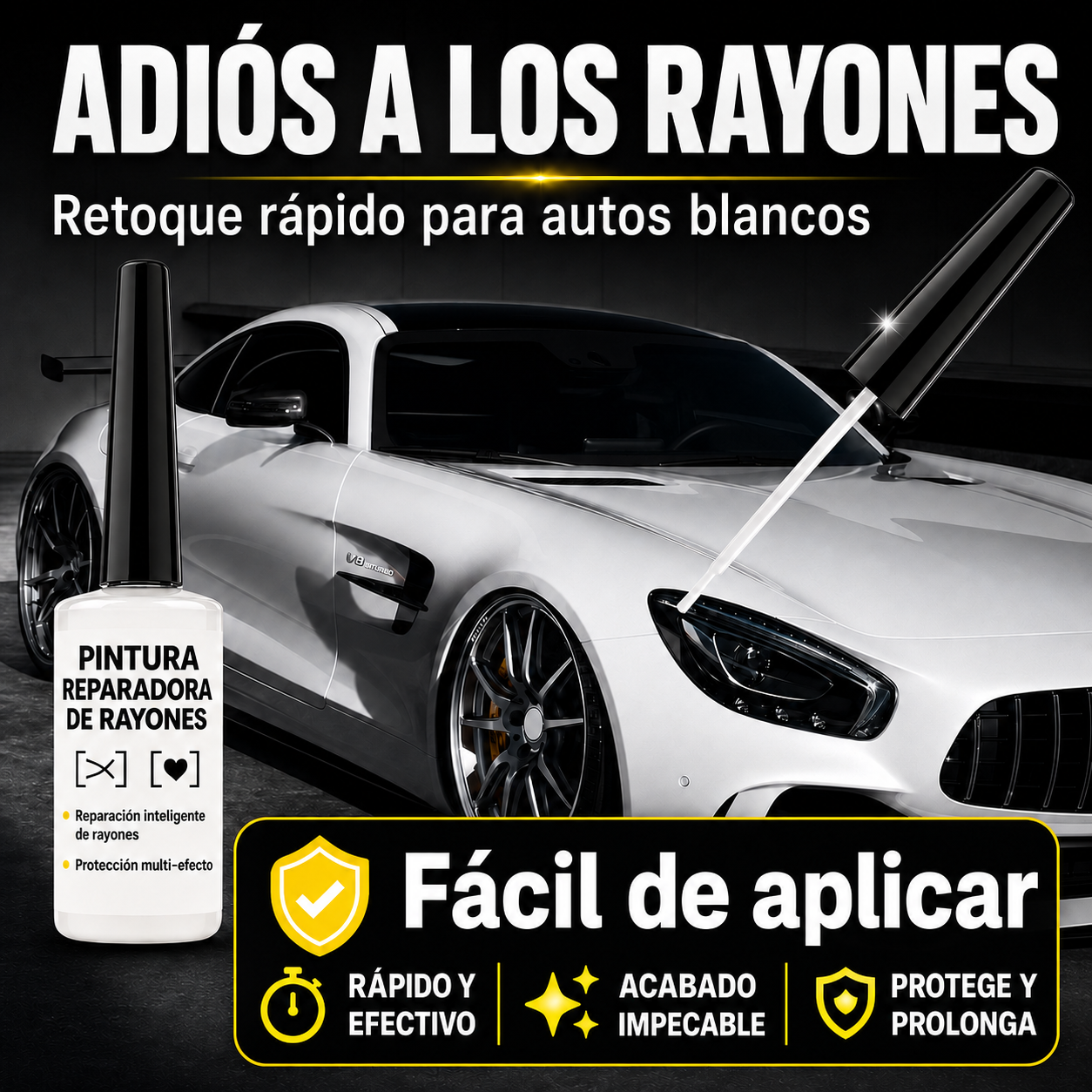 Pintura Reparadora  - Tu auto más presentable en minutos, desde casa.