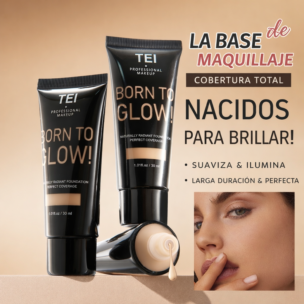 Nacida para brillar – base líquida antiage
