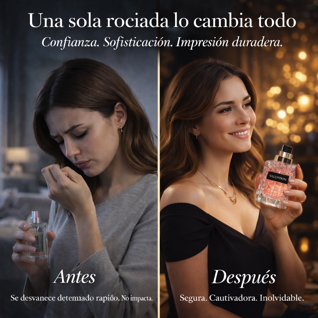 VALENTINO DONNA – Elegancia atemporal en cada spray