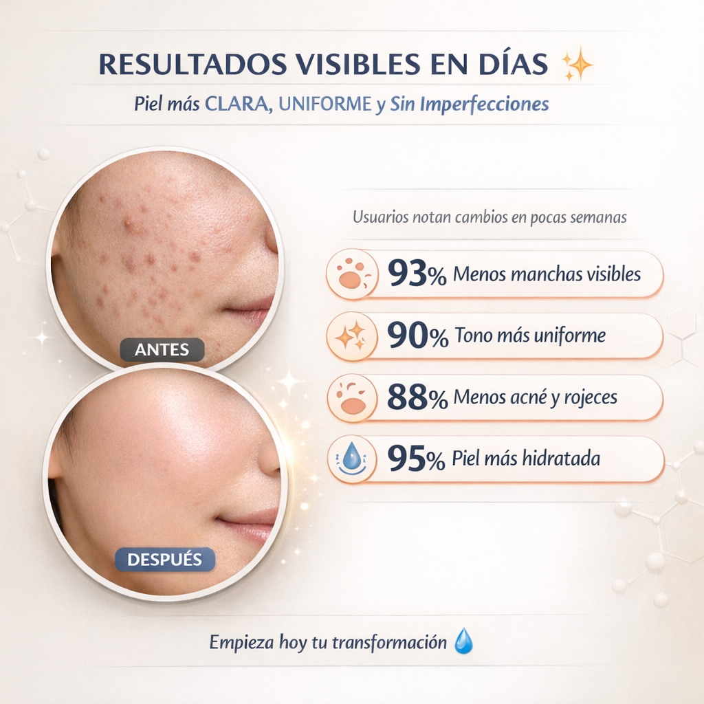 Niacik Serum – Piel Clara, Hidratada y Sin Imperfecciones en Días