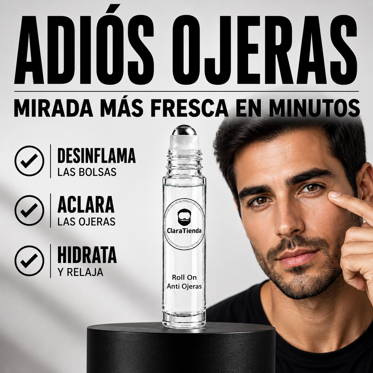 Roll-On Anti Ojeras - Refrescá Tus Ojos, Mejorá tu Imagen.