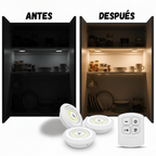 Luces LED instantáneas para espacios oscuros: ilumina tu hogar en segundos