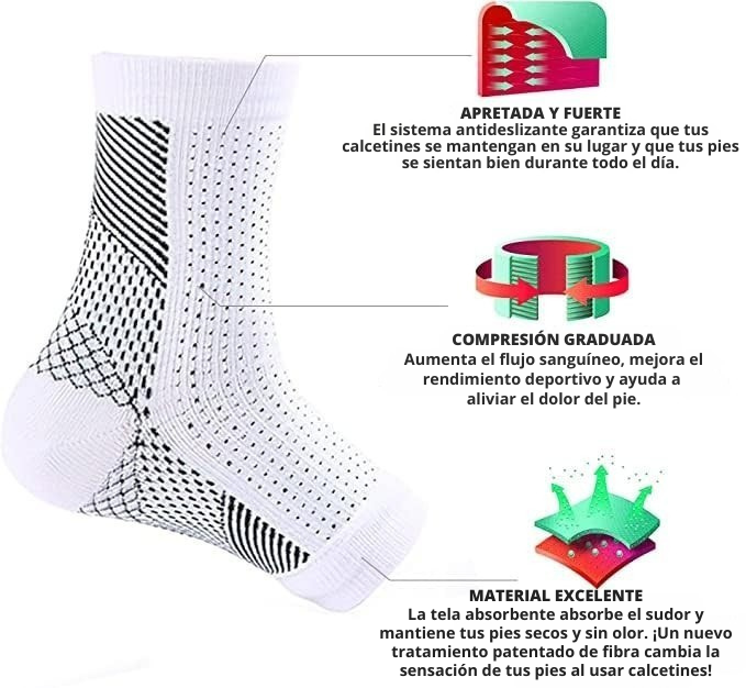 Camina sin dolor: medias de compresión que cambian cada paso