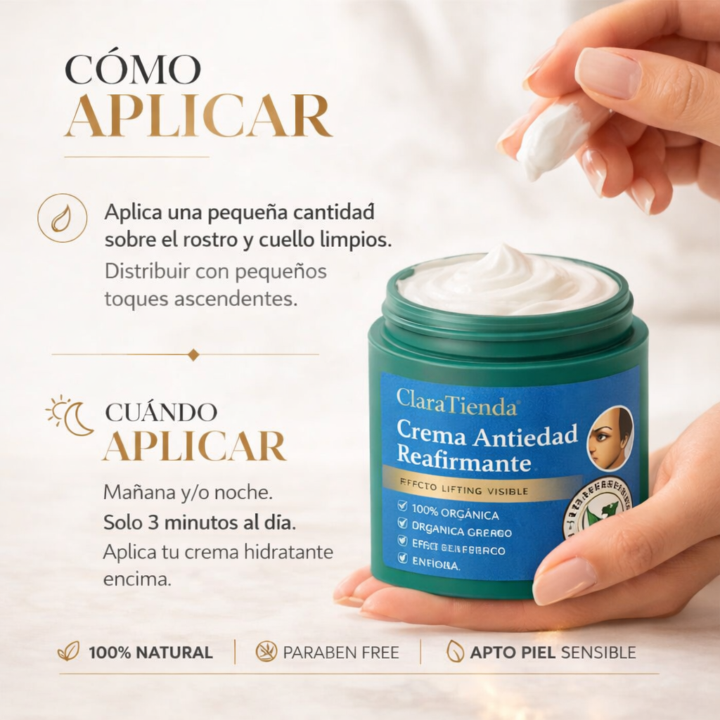 ClaraTienda – Crema Antiedad Reafirmante