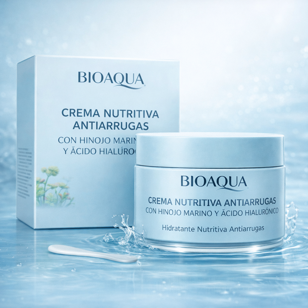 BIOAQUA – Crema Antiarrugas 2x1 | Llévate 2, paga 1