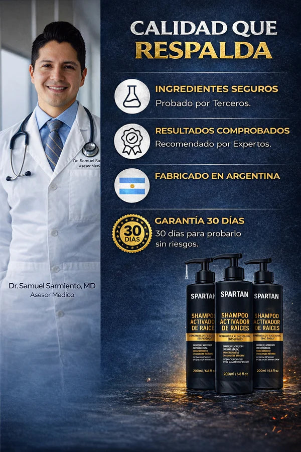 SPARTAN® – Shampoo Activador Capilar