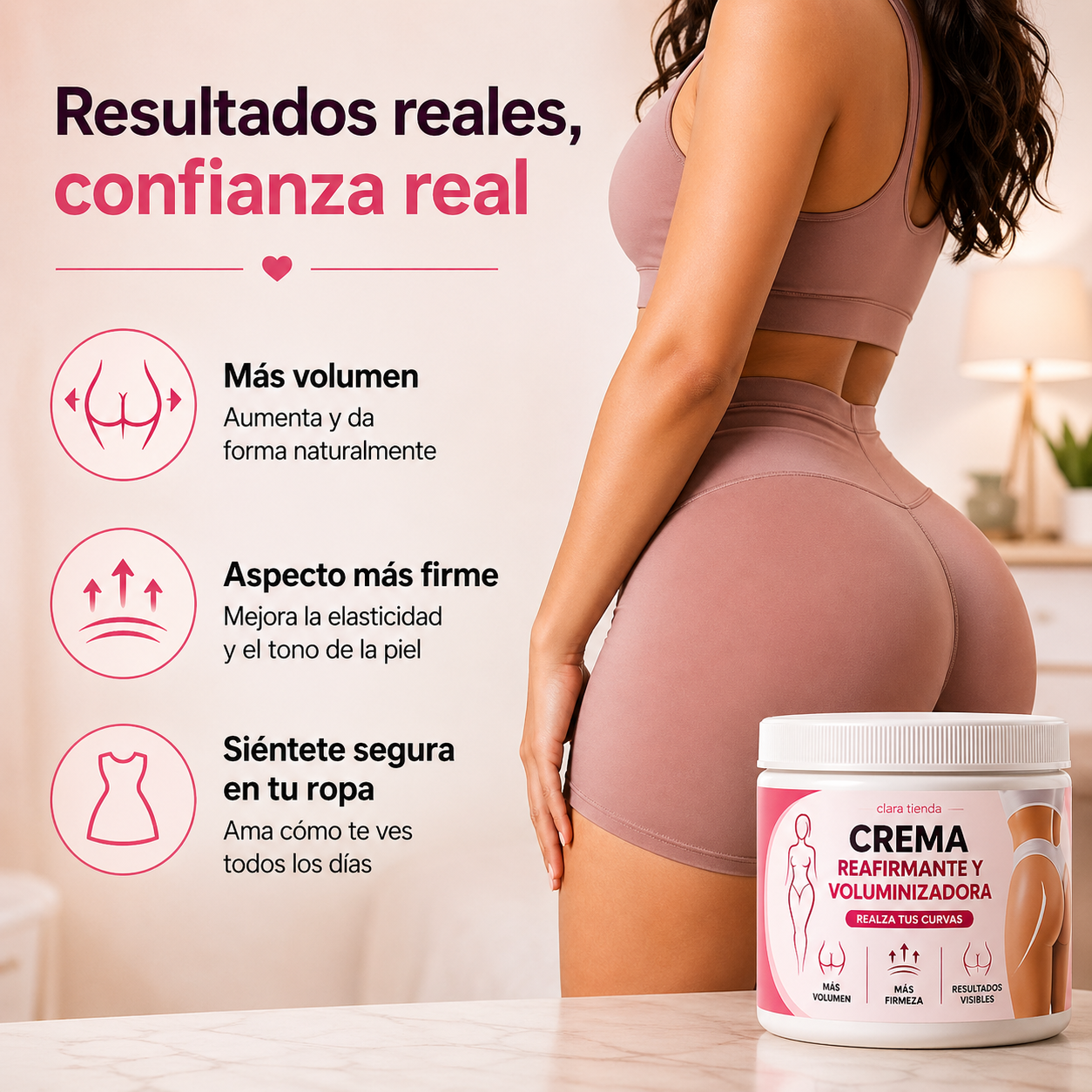 ClaraTienda – Reafirmante Volumen Crema de uso diario