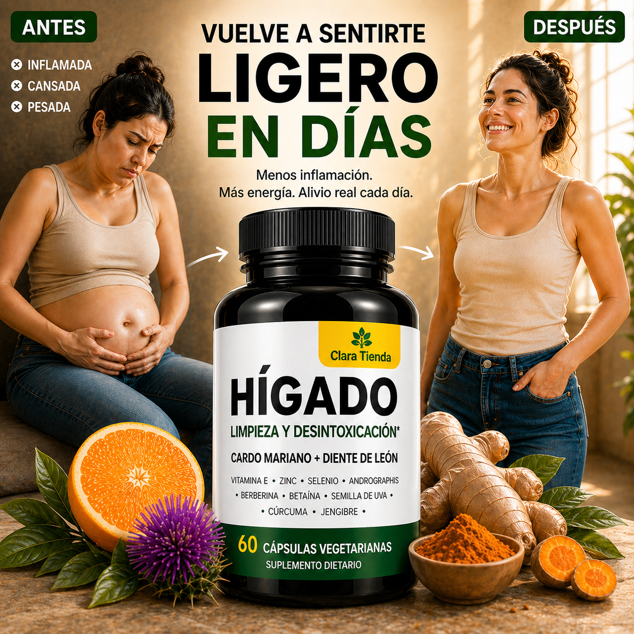 ClaraTienda – Limpieza de Hígado Natural