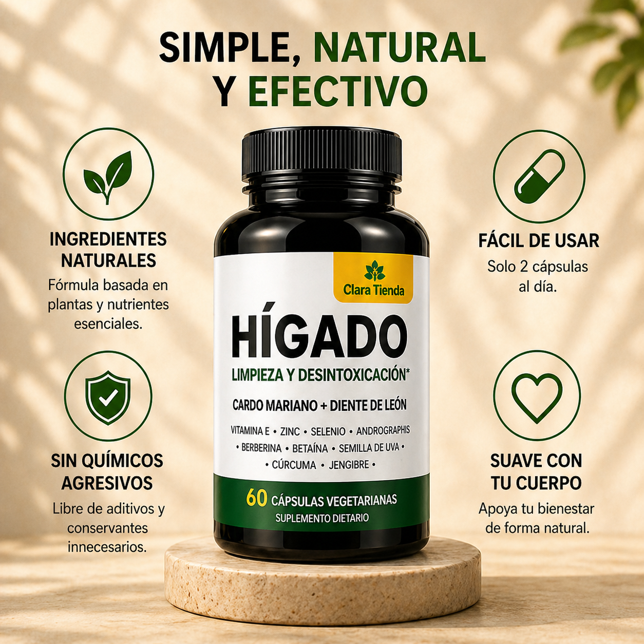ClaraTienda – Limpieza de Hígado Natural