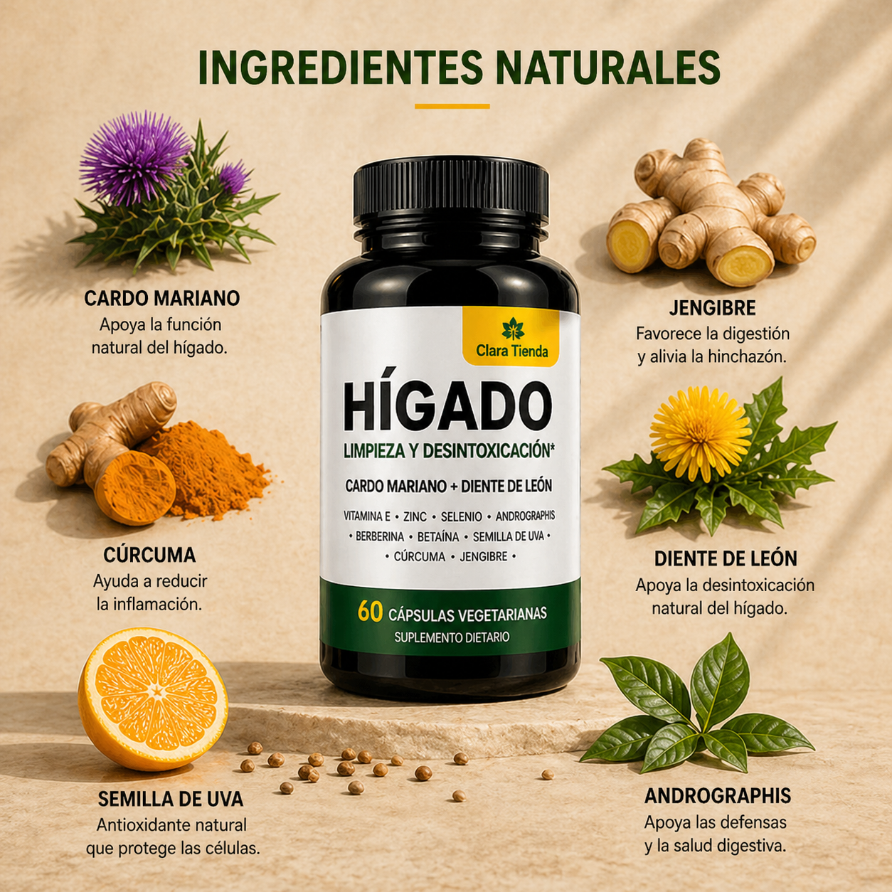 ClaraTienda – Limpieza de Hígado Natural