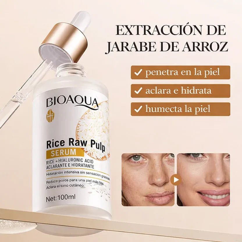 BIOAQUA Sérum Iluminador de Arroz