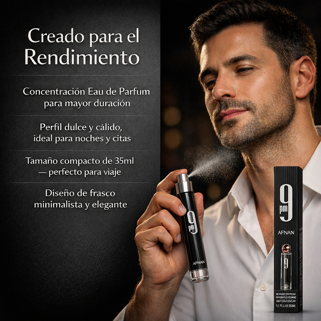 9PM by Afnan - La fragancia nocturna que te hará inolvidable