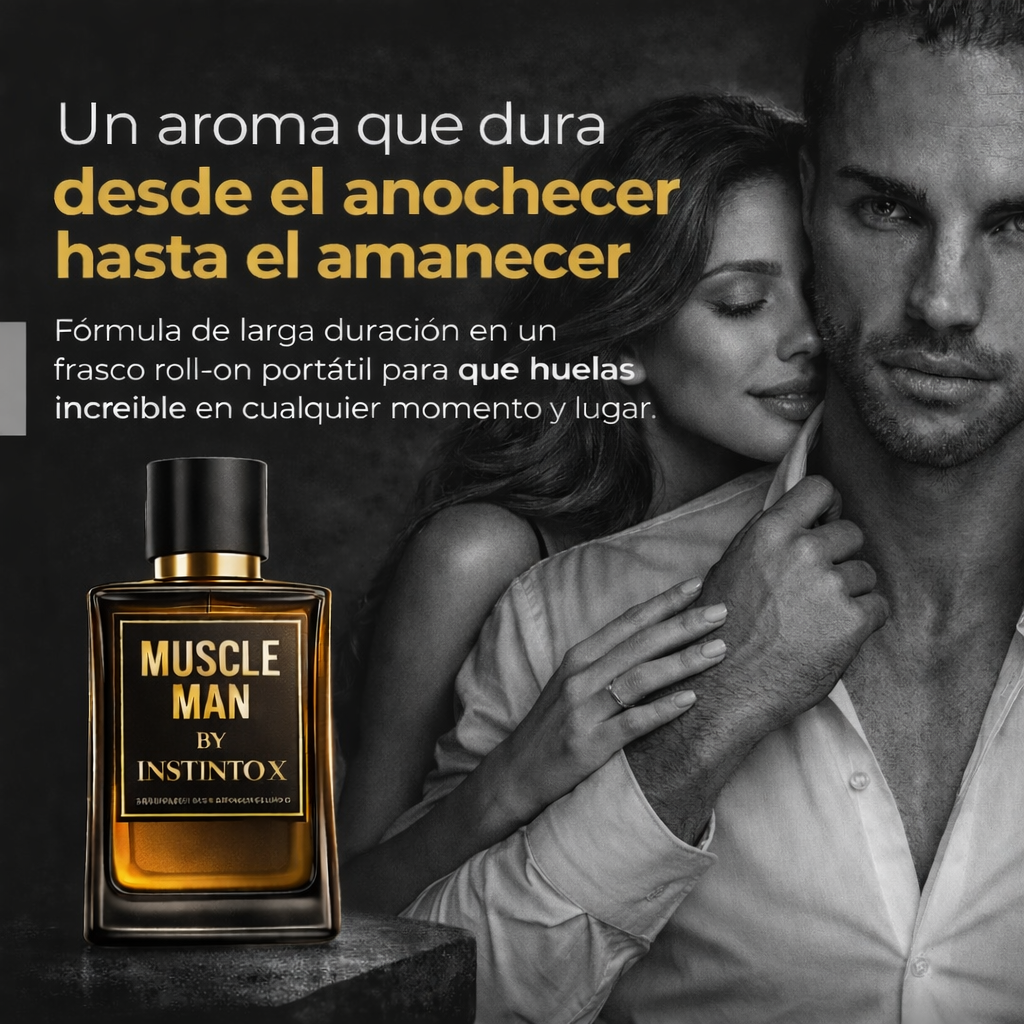 Muscle Man - Feromonas para hombres que no van a dormir solos esta noche