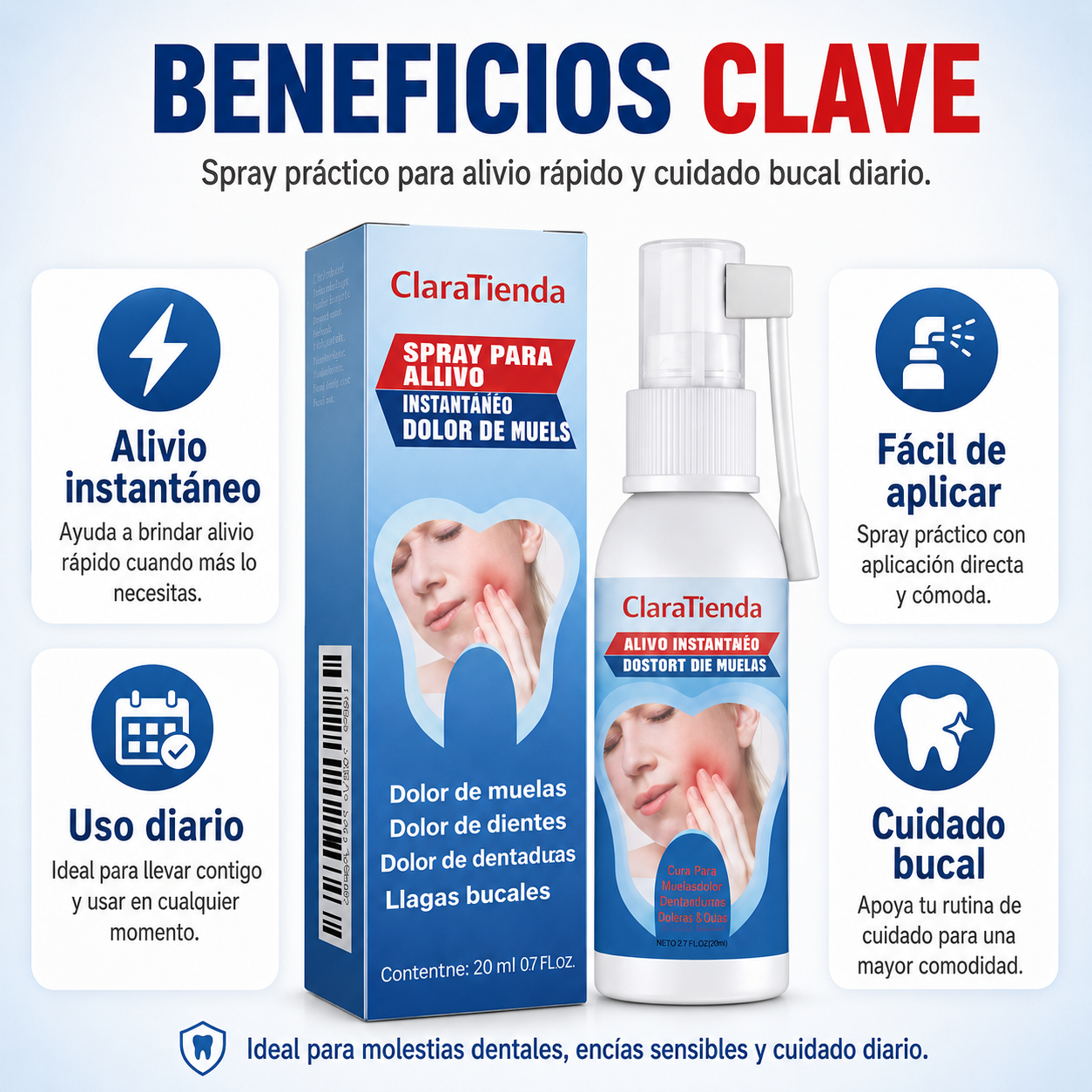 Clara Tienda - AlivioDent Spray