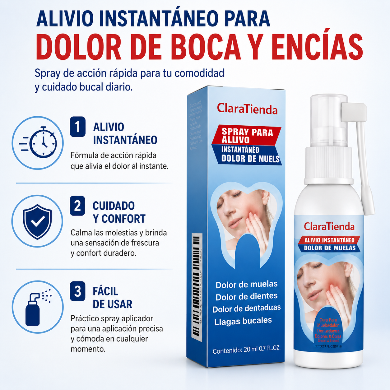 Clara Tienda - AlivioDent Spray