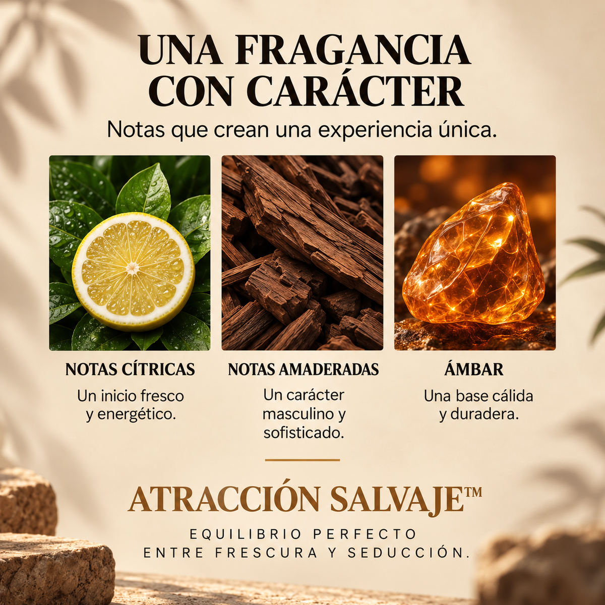 Atracción Salvaje - Tu esencia. Su atención.