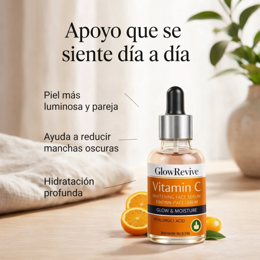 GlowRevive Serum - Revive la piel apagada y devuelve el brillo