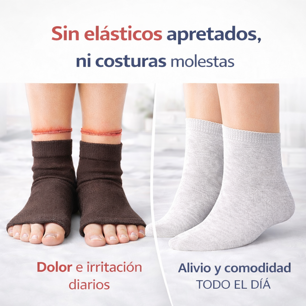 PasoCómodo - Pack 4 Pares Cómodos