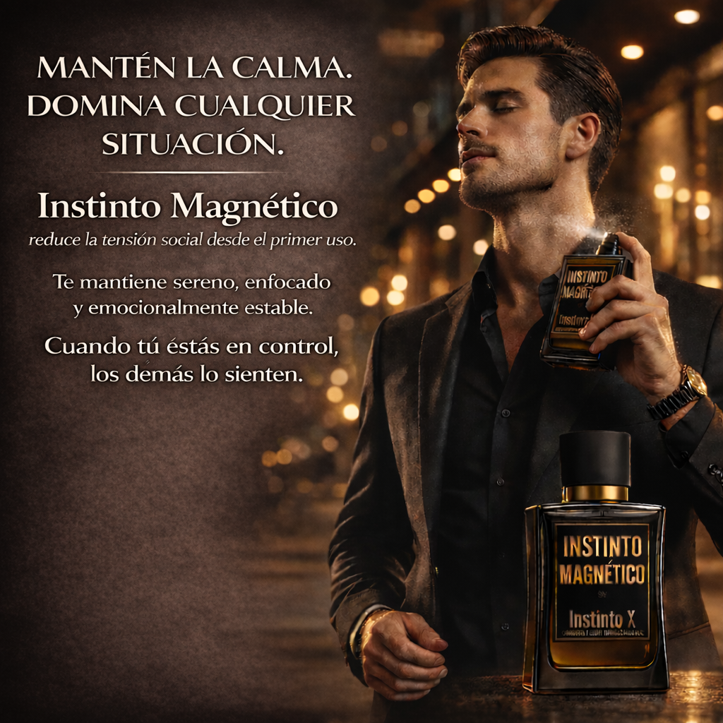 Instinto Magnético - Activa tu atracción natural. Proyecta confianza real.