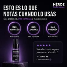 HÉROE Performance – Spray Masculino de Apoyo Íntimo