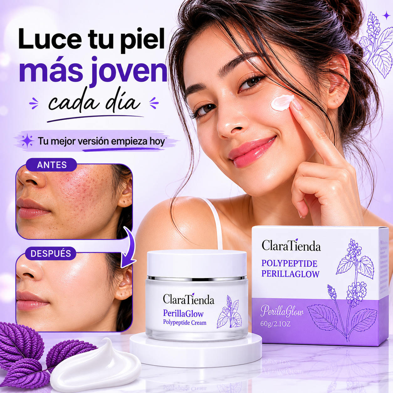 PerillaGlow - Crema Reafirmante para una Piel Más Firme y Radiante