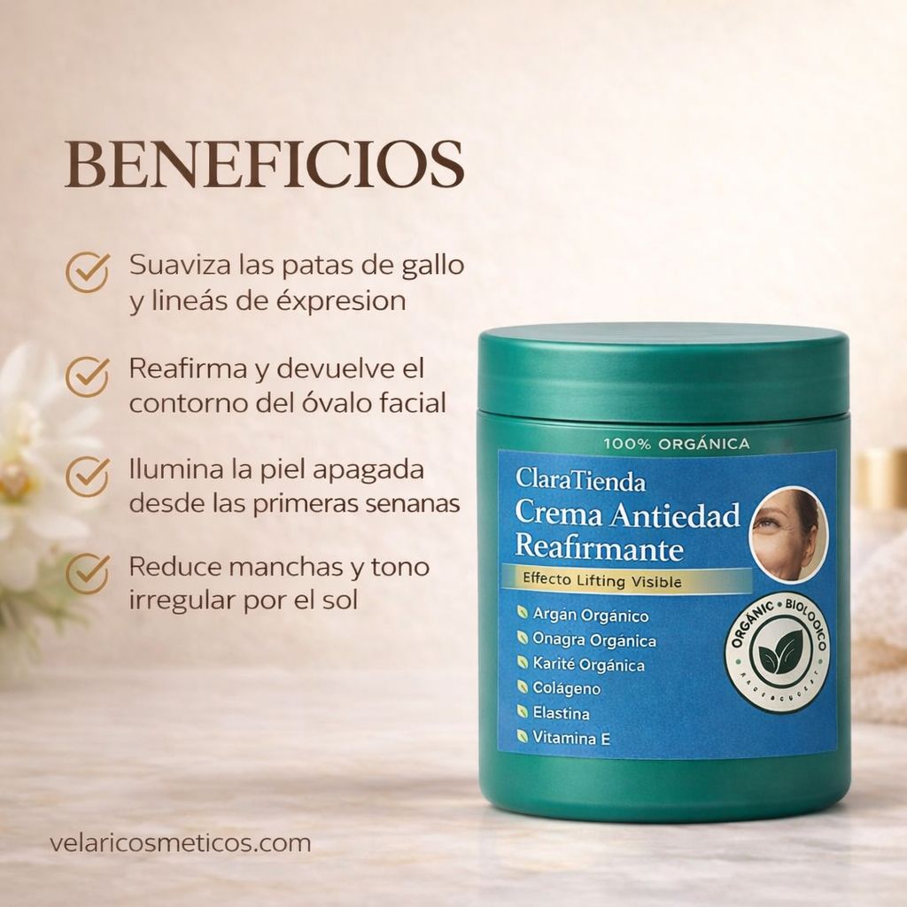 ClaraTienda – Crema Antiedad Reafirmante