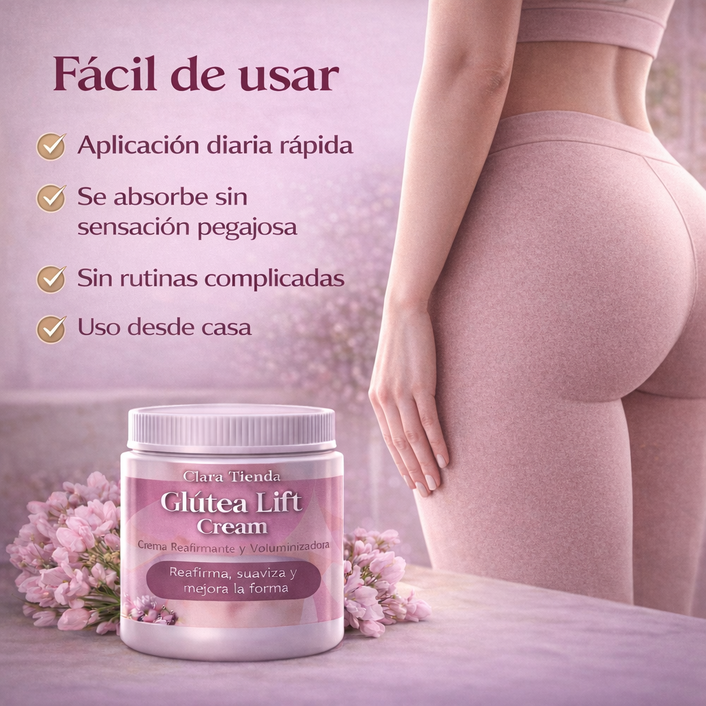 Glútea Lift - Reafirma, suaviza y mejora la forma
