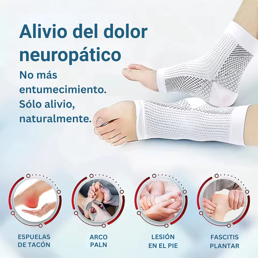 Piedeluxe® - Calcetines de lujo que alivian el dolor al instante