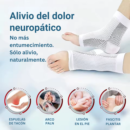 Piedeluxe® - Calcetines de lujo que alivian el dolor al instante