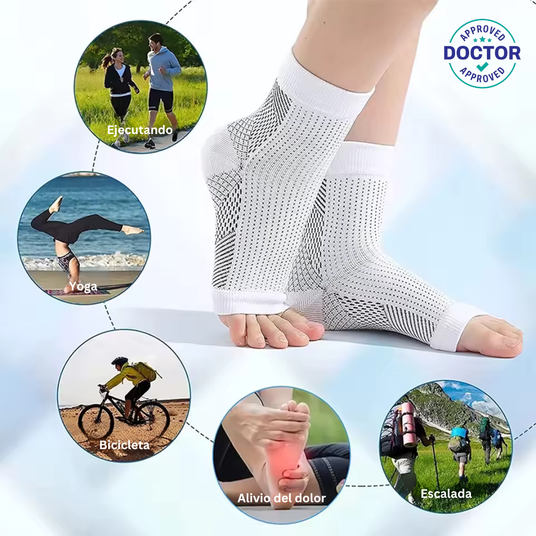 Camina sin dolor: medias de compresión que cambian cada paso