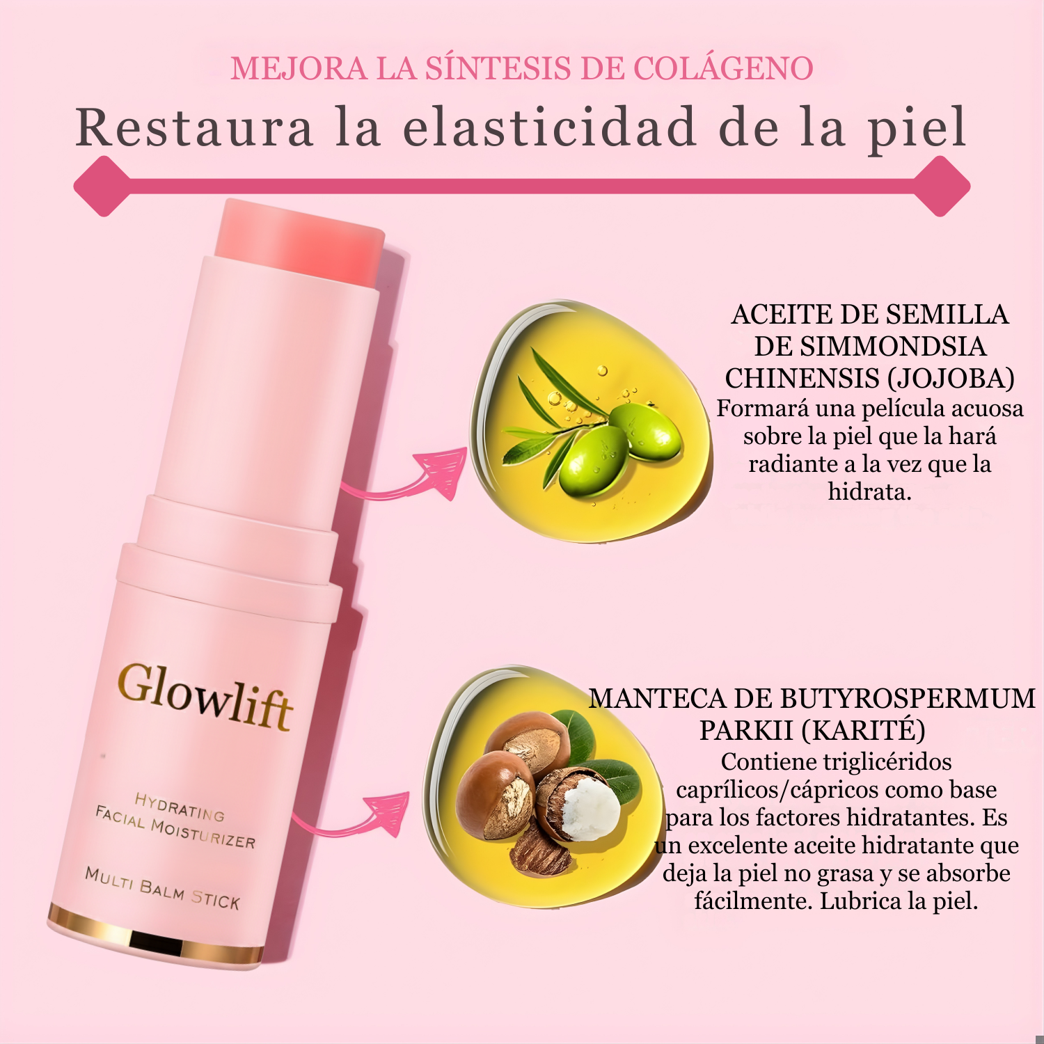 Bálsamo GlowLift: resplandor antienvejecimiento en cada aplicación