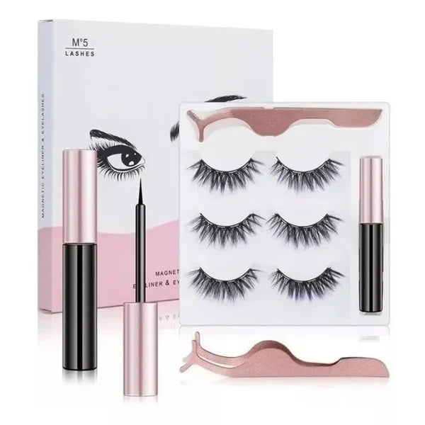 Pestañas Magnéticas reutilizables (Pack 3 pares)