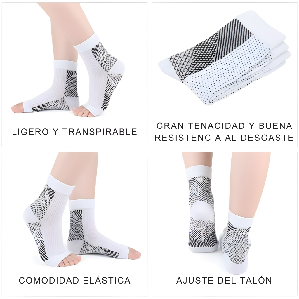 Calcetines para neuropatía: soporte de compresión para tobillo