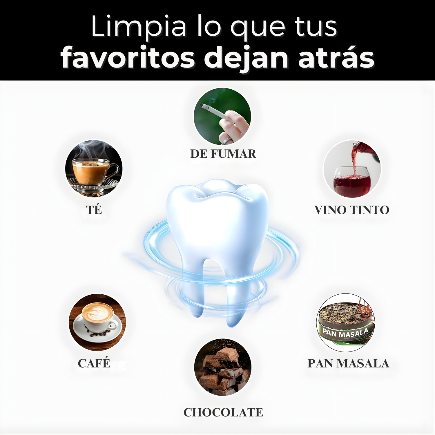 Lápiz blanqueador dental - Blanqueamiento instantáneo. Sensibilidad cero. (OFERTA ESPECIAL 2x1)