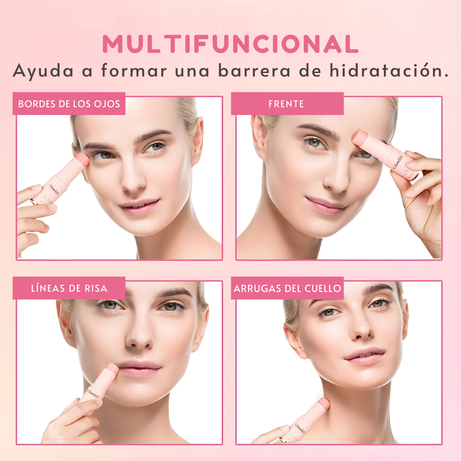 Bálsamo GlowLift: resplandor antienvejecimiento en cada aplicación