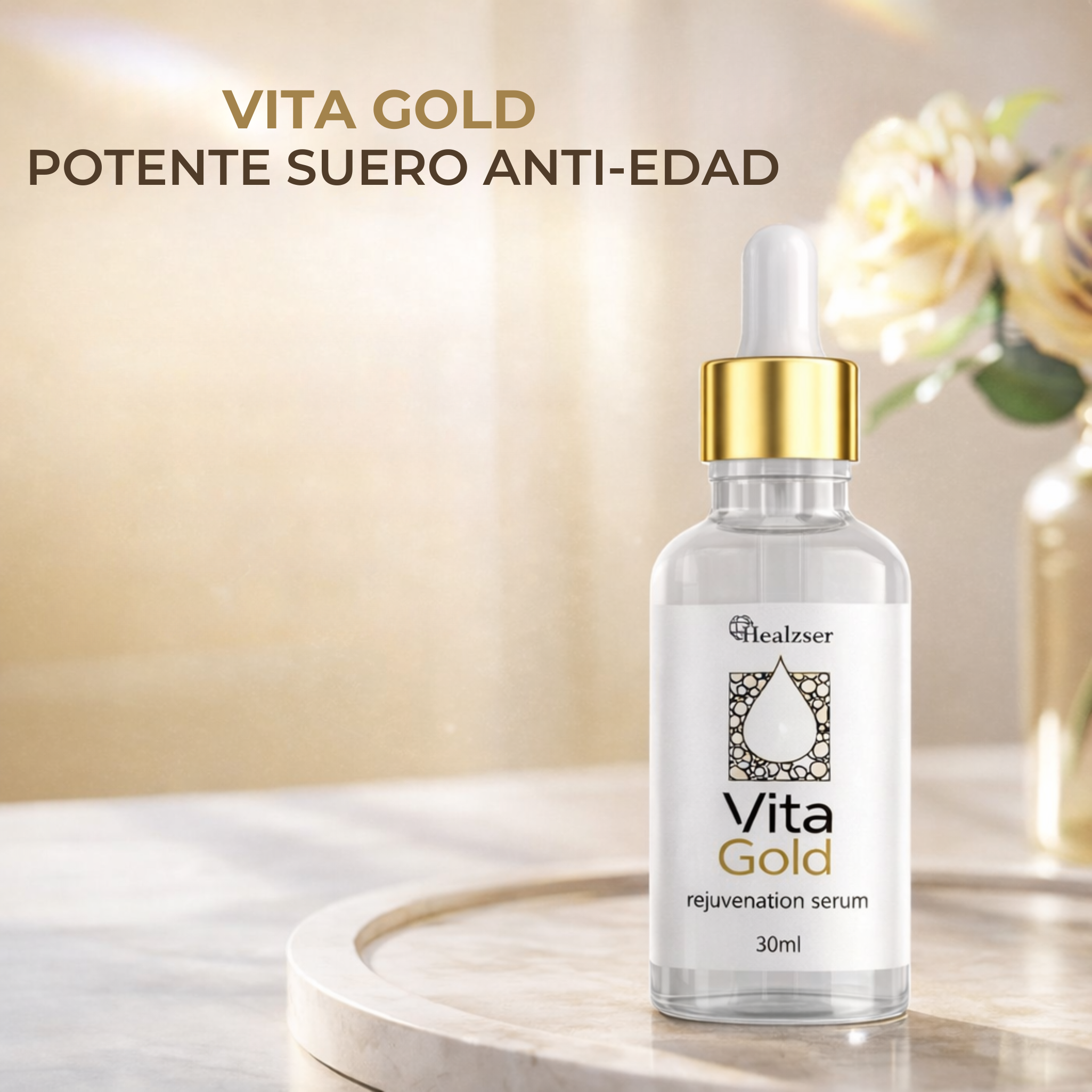 Vita Gold - Suero de Rejuvenecimiento e Hidratación Facial